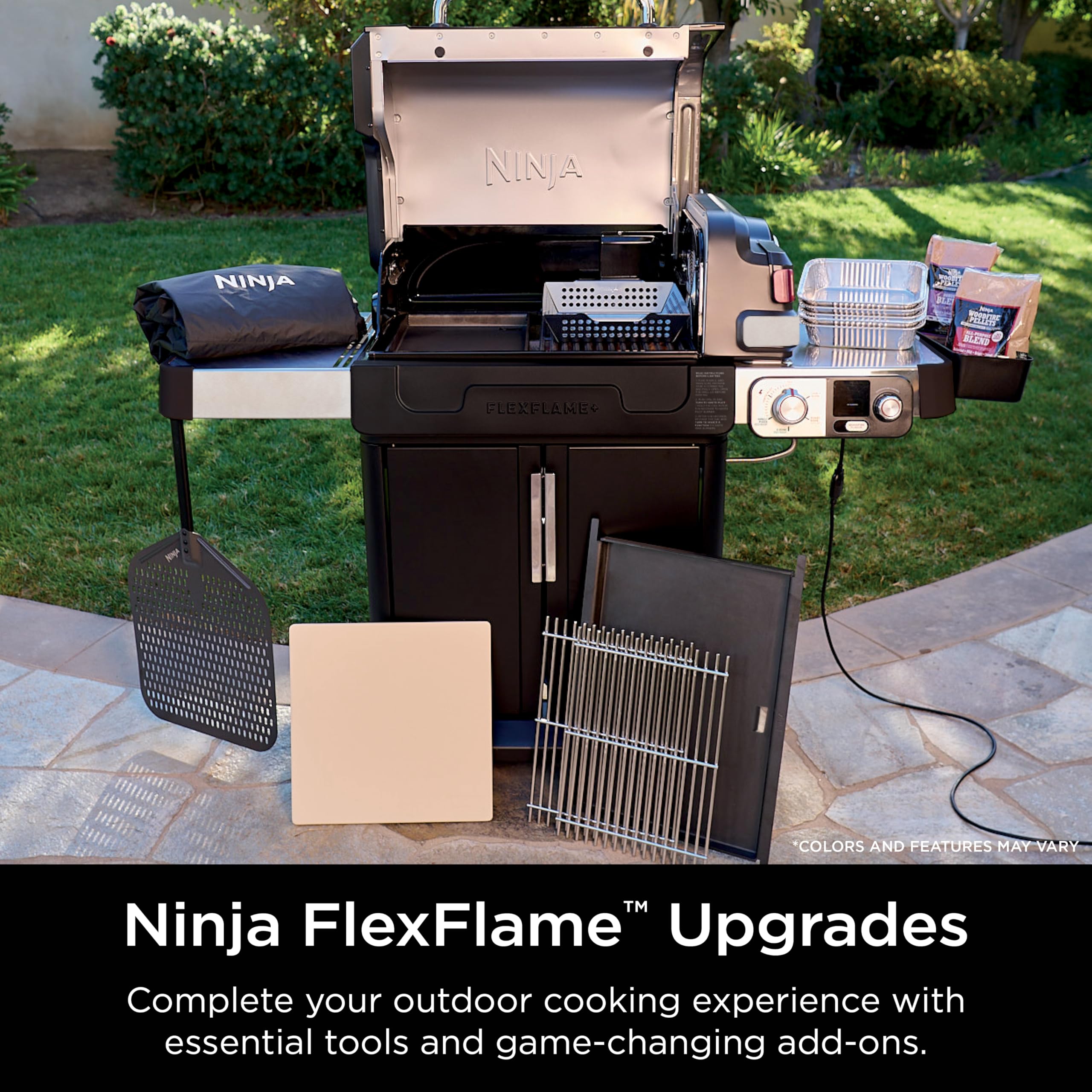 Amazon.com : Ninja FlexFlame Upgrades Premium Full Griddle
